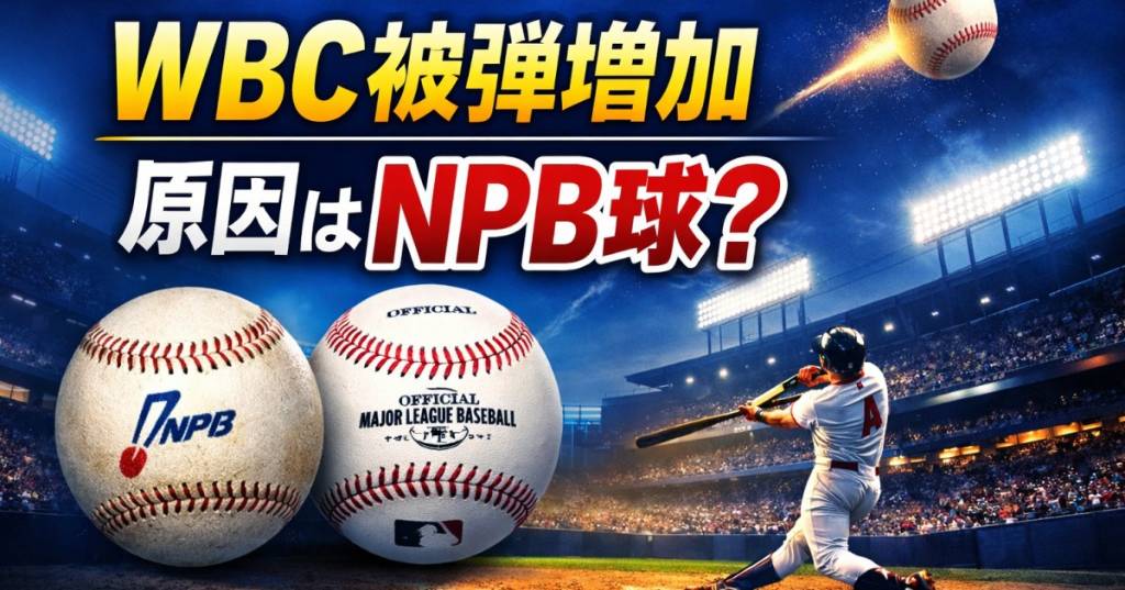 NPBの統一球は国際大会に不利なのか──WBC敗退から考える“飛ばない