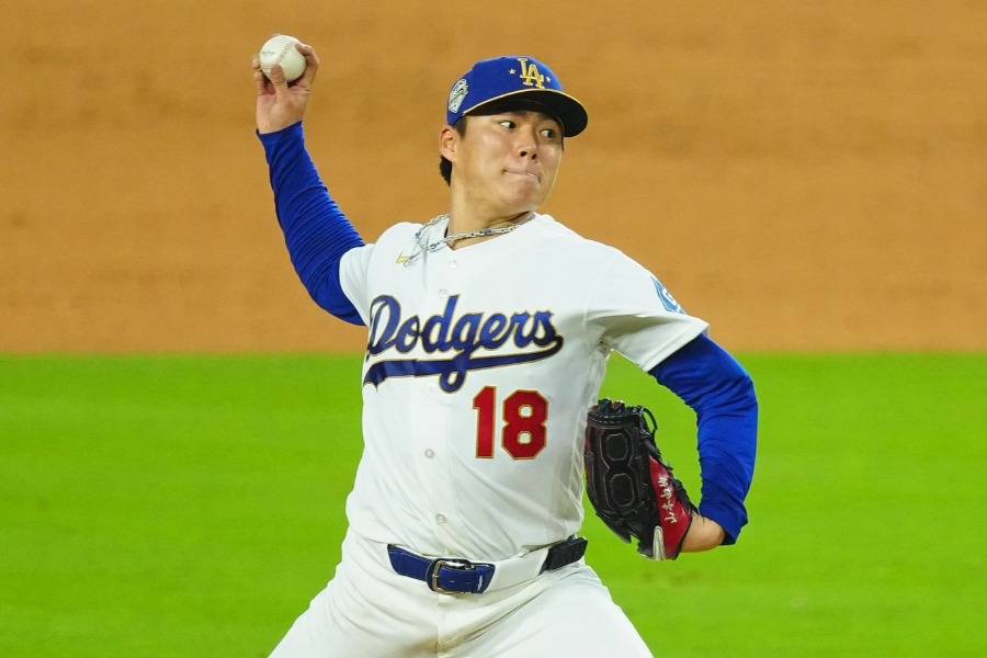 山本由伸、日本人史上初の快挙!2年連続開幕戦勝利 大谷翔平も178キロ安打