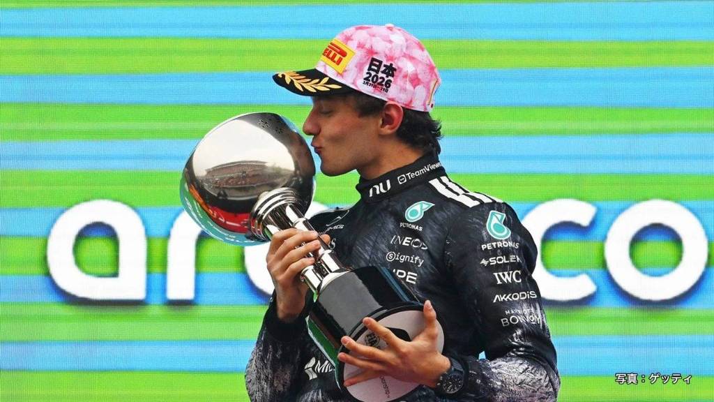 F1日本GP、19歳アントネッリが6位から大逆転V!史上最年少でランキング首位に